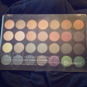 I have a lot of eyeshadow palettes!